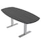 Skutchi Designs 33.5 in W, 69.5 in L, 29 in H, Engineered Wood Top, Grey HAR-ABOT-34X70-T-ASIANNIGHT - alternate 1